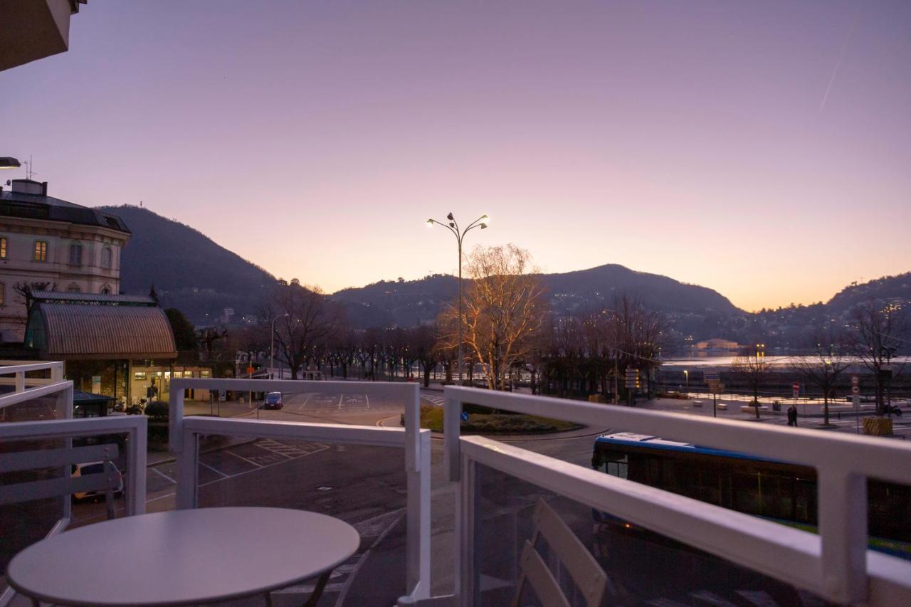 Hotel Le Stanze Del Lago Lake View Como Exterior foto